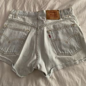 Vintage Levi’s High Waisted Shorts